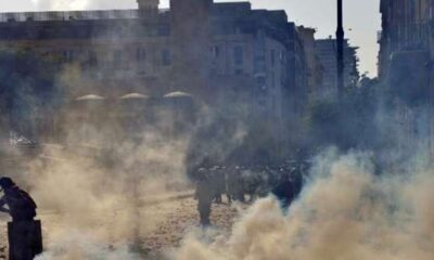 Beyrut yeniden kan gölüne döndü! 1 polis memuru öldü, 238 kişi yaralandı!.