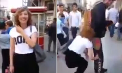 Bunun adı çürümüşlük! Sokak ortasında “don indirme” ahlaksızlığı.. (video haber)
