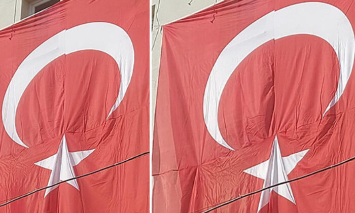 CHP’den büyük ayıp! Türk bayrağını gören gözlerine inanamadı!.