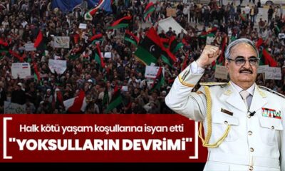 Darbeci Hafter kontrolünde ki kentte halk isyan etti!.