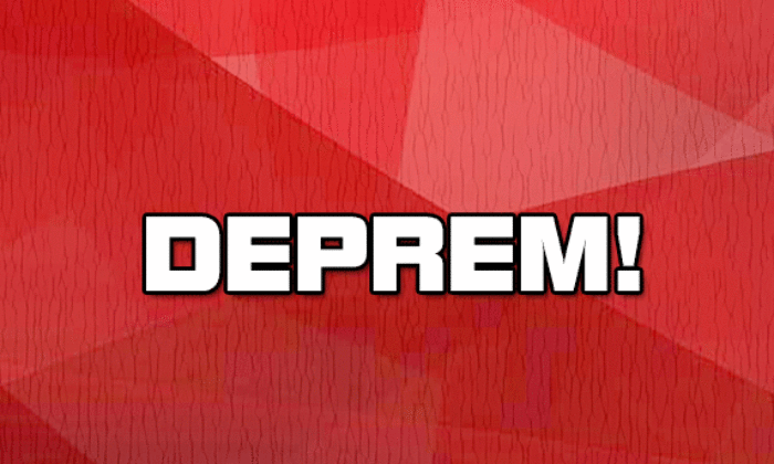 Muğla’da deprem…