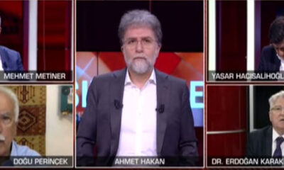 Canlı yayında gergin anlar! Erdoğan Karakuş ile Mehmet Metiner tartıştı!. (video haber)