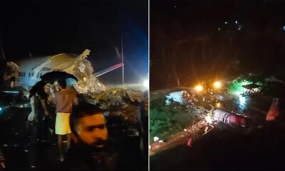 Feci kaza! Hindistan uçağı iniş sırasında ikiye bölündü!.