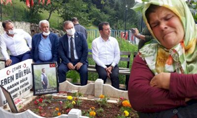 Şehit Eren Bülbül’ün annesinden Ekrem İmamoğlu’na tepki! “Şimdiye kadar neden gelmediniz!.”