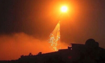 FLAŞ HABER! Terörist İsrail, Lübnan köylerini bombaladı!. (video haber)