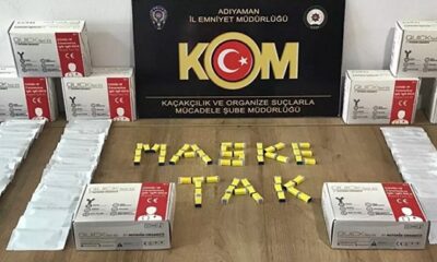 Adıyaman ve Şırnak’ta kaçak coronavirüs test kitleri ele geçirildi!.