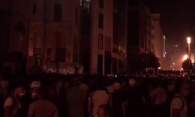 Lübnan karıştı! Meclis binasını bastılar!. (video haber)