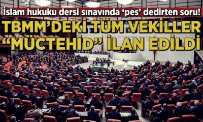 İslam hukuku dersi sınavında “pes” dedirten İstanbul Sözleşmesi sorusu…