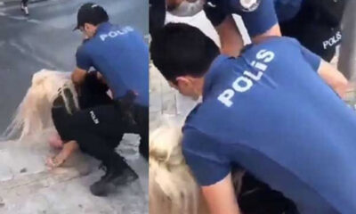 Rana Batı isimli kadının tekme attığı polisler hakkında yeni karar..