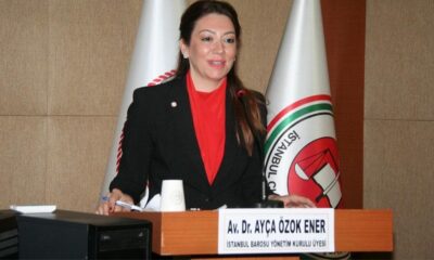 Skandal sonrası İstanbul Barosu Yönetim Kurulu’nda deprem! Ayça Özok Ener istifa etti!.