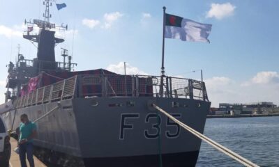TCG İnebolu, Bangladeş donanmasına ait askeri gemi için Beyrut’a geldi!.