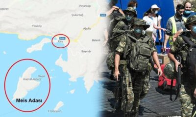 Yunan ateşle oynuyor! Turist feribotuyla Meis adasına asker konuşlandırdılar!.