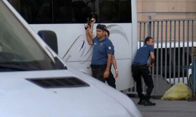 İstanbul Adalet Sarayı önünde silah sesleri..