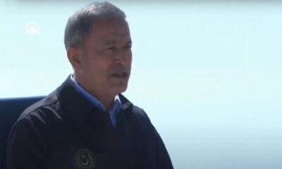 Hulusi Akar’dan Doğu Akdeniz açıklaması! “YPG’yi destekleyen Macron’un politikası çöktü!.”