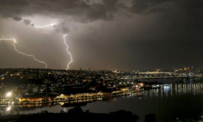 İstanbul’da sağanak yağış..