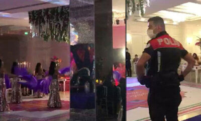 Bursa’da polislerden kına gecesi baskını..