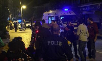 Kavga ihbarına giden polis ekiplerine saldırı! 2 polis 3 bekçi yaralandı!.