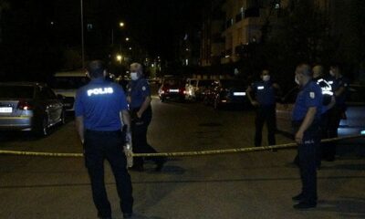 Evinin balkonundan sokakta ki kayınbiraderini vurdu!.