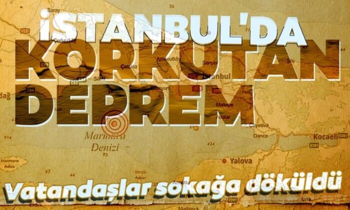 İstanbul’da deprem paniği! AFAD ve Kandilli’den İstanbul’da hissedilen depreme ilişkin açıklama.. (video haber)