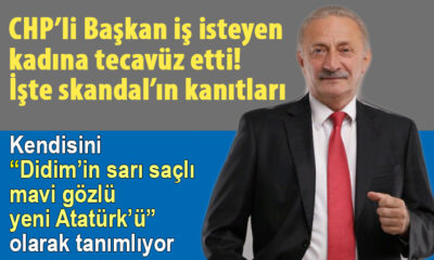 CHP’li başkanın tecavüz edip kamera ile çektiği kadından şok sözler!. “Bana cehennemi yaşattılar!.”