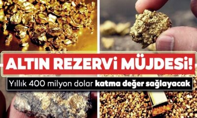 Erzurum’dan altın rezervi müjdesi..