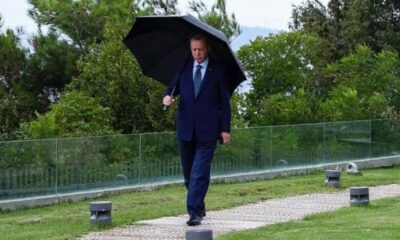 Başkan Erdoğan’dan yağmurlu İstanbul paylaşımı..