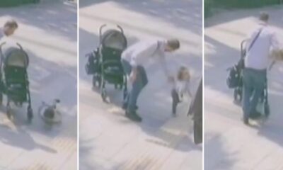 İzmit’te vicdansız baba dehşeti! Bebek arabasından düşen çocuğunu dövdü!. (video haber)