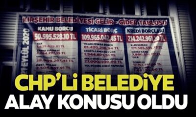 CHP’li Belediye şov yapmak isterken, astığı afişle alay konusu oldu!.