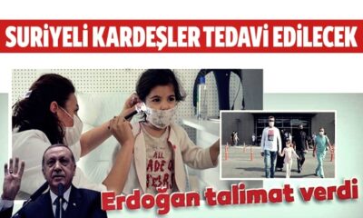 Suriyeli küçük kardeşlere müjde! Başkan Erdoğan tedavileri için talimat verdi!.