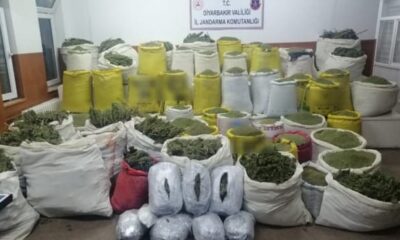 Diyarbakır’da dev uyuşturucu operasyonu! 1,7 ton esrar ele geçirildi!.