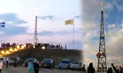 Yunanistan’ın haç provokasyonuna karşı harekete geçildi!.