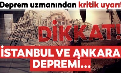 Prof. Dr. Süleyman Pampal’dan İstanbul ve Ankara’da büyük deprem uyarısı..