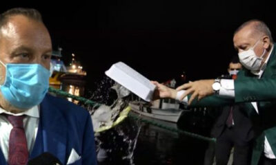 Cumhurbaşkanı Erdoğan’ın satışa çıkardığı bir kasa balığa servet ödedi!.