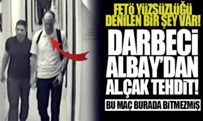 FETÖ’cü eski albaydan alçak tehdit! “Bu maç burada bitmeyecek!.”