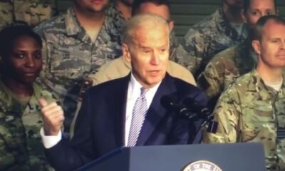 Biden ABD askerlerine küfretti! “Alkışlayın sizi aptal p*çler..”