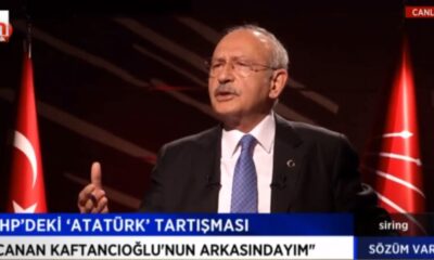 Kılıçdaroğlu CHP içinde ki Atatürk tartışmalarını değerlendirdi! “Canan hanımın arkasındayım!.”