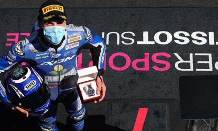 Kenan Sofuoğlu’nun milli motorsikletçi kardeşi Bahattin Sofuoğlu, İspanya’da ikinci oldu!.