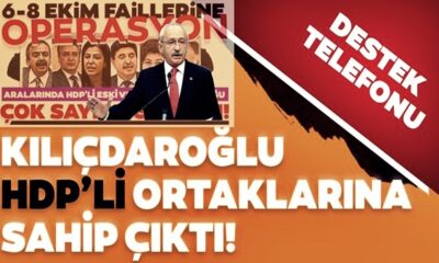 HDP’li ortaklarına sahip çıktı! Kılıçdaroğlu’ndan Mithat Sancar’a dayanışma telefonu..