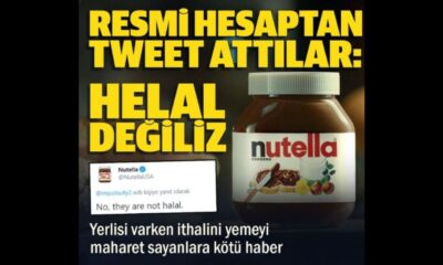 Nutella’dan itiraf gibi açıklama! “Helal değiliz..”