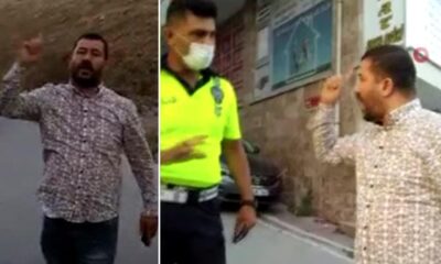 Şehir eşkıyası görevi başında ki polisi böyle tehdit etti! “En son birinizi öldüreceğim!.”