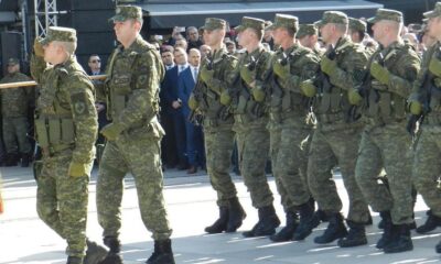 Türkiye’den Kosova ordusuna 910 bin dolarlık kişisel teçhizat desteği..