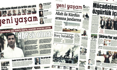 HDP’nin yayın organı Yeni Yaşam Gazetesi’ne mahkeme kararıyla erişim engeli..