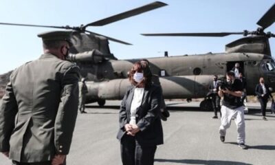 Yunanistan Cumhurbaşkanı Sakellaropulu CNN’in Türkiye sorusunu duyunca geri adım attı!.