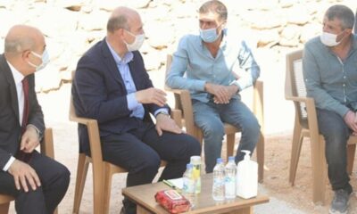 Süleyman Soylu’dan darp edilen mevsimlik tarım işçilerine ziyaret! “Cumhurbaşkanımızın ‘gönülleri al’ talimatı var!.”