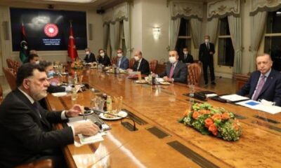 Cumhurbaşkanı Erdoğan Libya Başbakanı Serrac’ı kabul etti!.