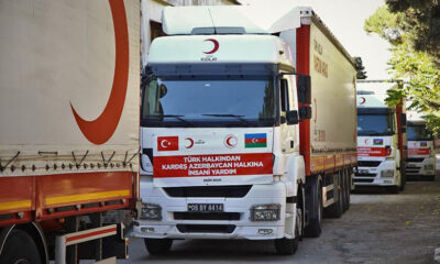 Türkiye’den Azerbaycan’a ikinci yardım sevkiyatı…