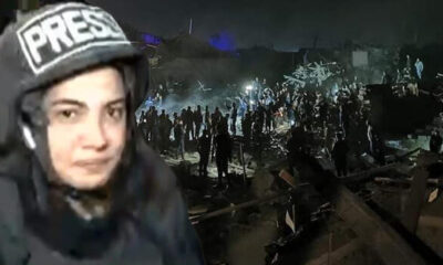 Uykusunda vurulan bebeğin cansız bedeni enkazdan çıkarılınca, CNN TÜRK muhabiri gözyaşlarını tutamadı!. (video haber)