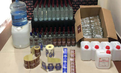 Lüks villaya sahte içki baskını! 1 kişi tutuklandı!.