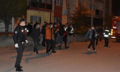 Önce eşyaları yaktı, sonra kuzenini rehin aldı!.