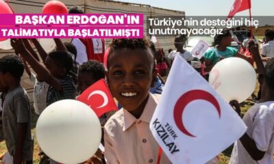 Başkan Erdoğan’ın talimatıyla Sudan’da başlayan yardım seferberliği devam ediyor! “Türkiye’nin desteğini hiç unutmayacağız!.”